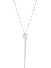 Poki Diamond Bean Shape Pendant Necklace in 14K Rose Gold -  Portugal