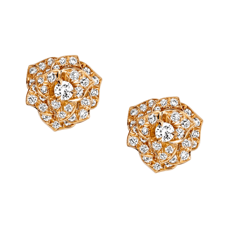 Rose Gold Diamond Earrings G38u0050 Piaget Luxury Jewelry Online Piaget Rose Earrings