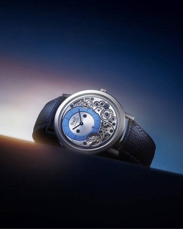 automatic white gold ultra-thin watch