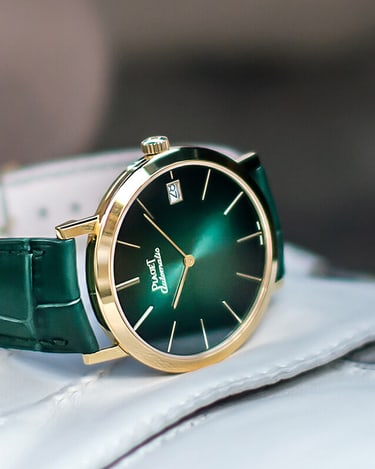 montre verte Piaget