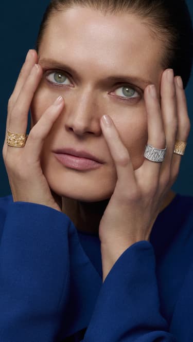 gold diamond ring