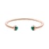 Possession open bangle bracelet