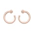 Possession open hoop earrings