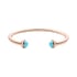 Possession open bangle bracelet