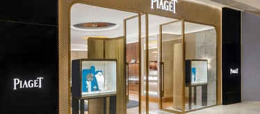 Piaget luxury watches store in Wuhan