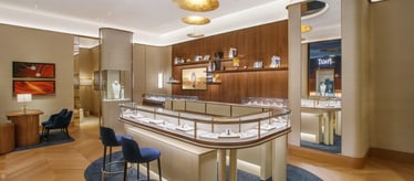 Piaget luxury diamond sets boutique in Wuhan