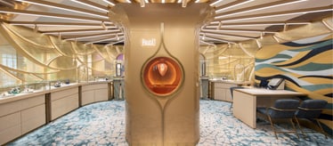 Boutique Piaget à Shanghai - bijoux et montres de luxe