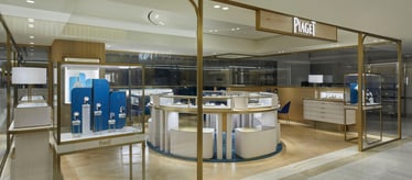 Piaget men luxury watch boutique in Seoul