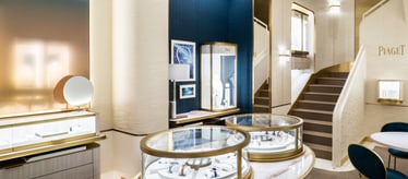 Piaget jewellery in Milano